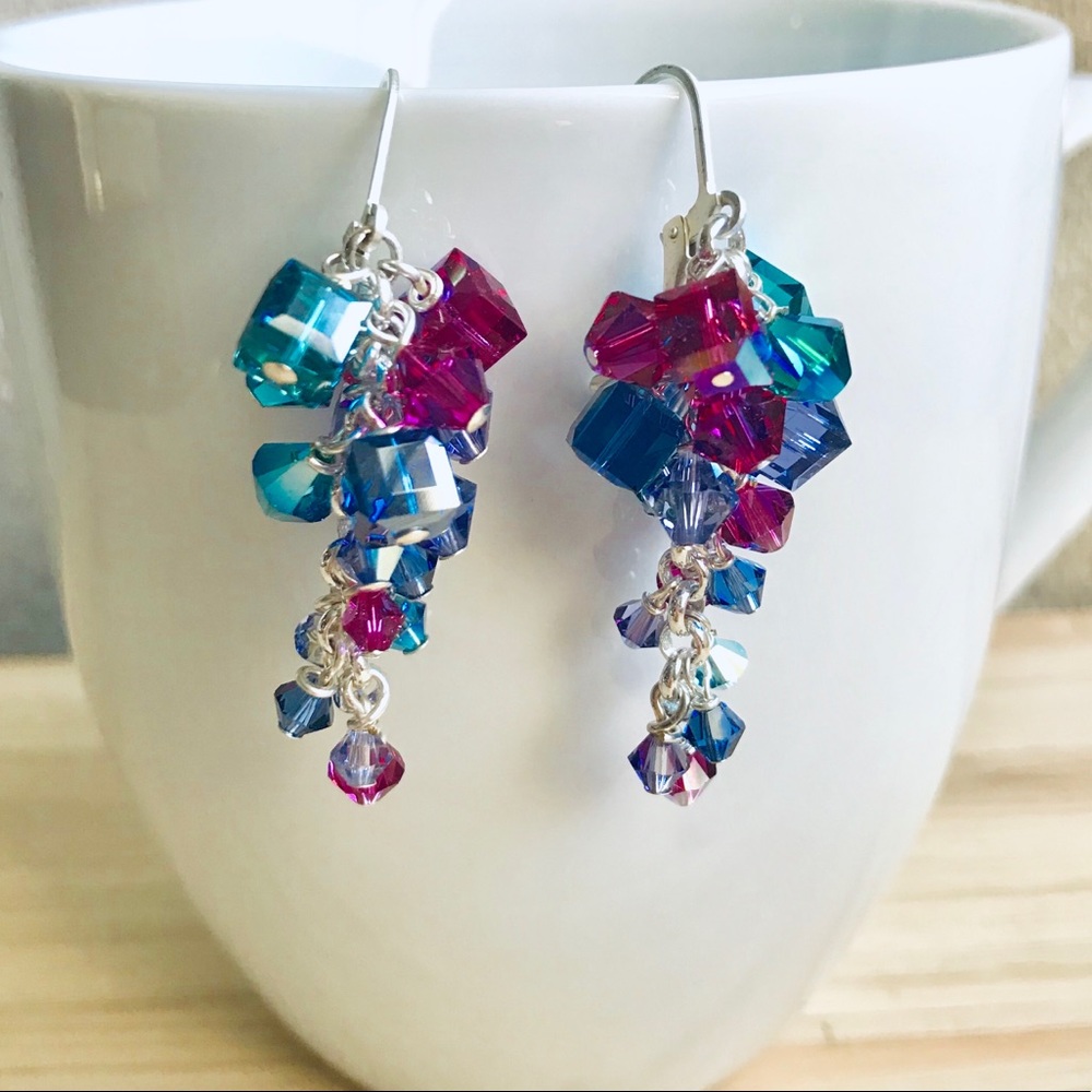 5 for $25🎁 Swarovski Crystal Beaded Earrings